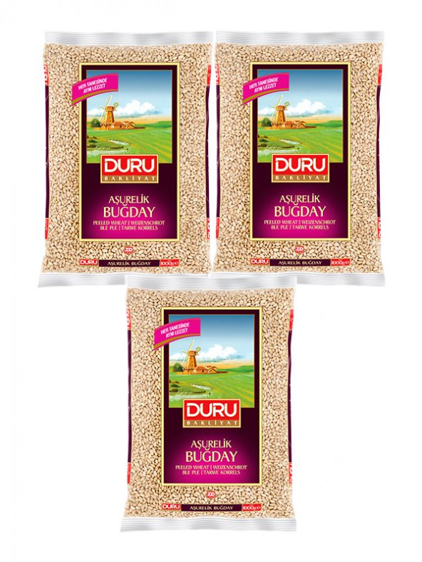 AŞURELİK BUĞDAY, 3x1000 gr ürün görseli 1