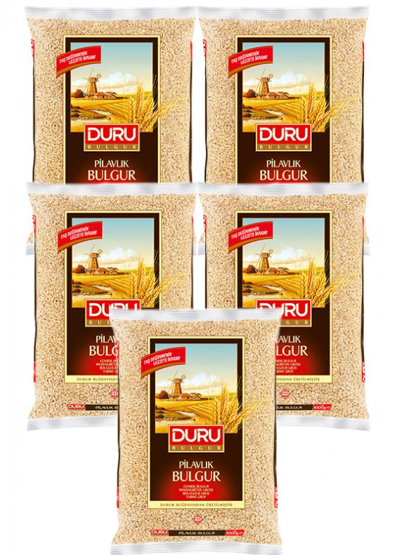 PİLAVLIK BULGUR, 5x1000 gr ürün görseli 1