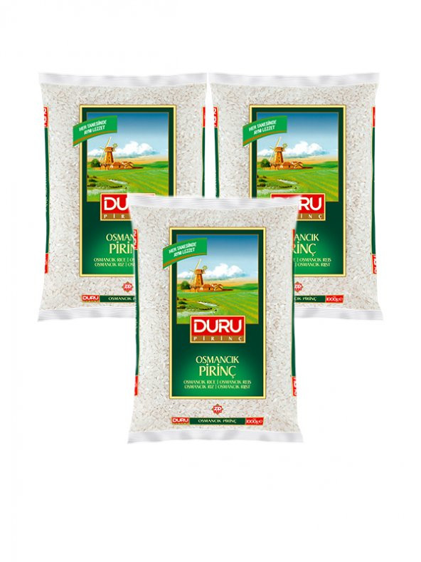 OSMANCIK PİRİNÇ, 3x1000 gr ürün görseli 1