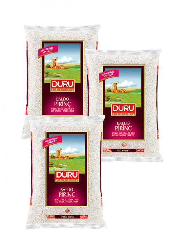 BALDO PİRİNÇ, 3x1000 gr ürün görseli 1