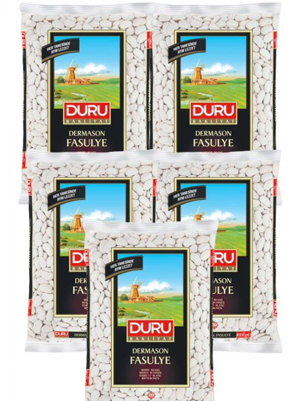 DERMASON FASULYE 8 MM, 5x1000 gr ürün görseli 1