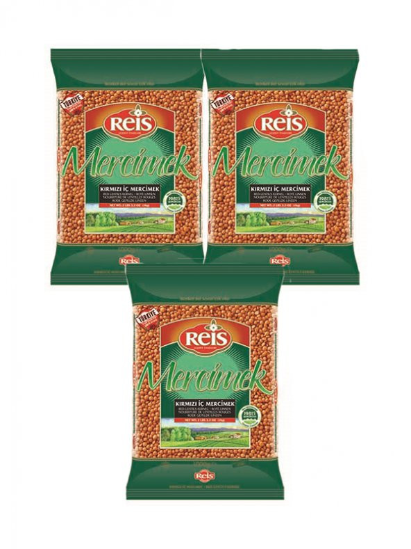 KIRMIZI MERCİMEK, 3x1 kg ürün görseli 1