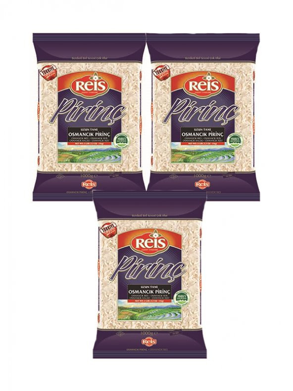 OSMANCIK PİRİNÇ, 3x1 kg ürün görseli 1