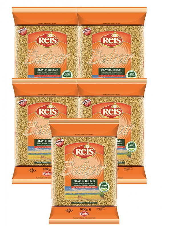 PİLAVLIK BULGUR, 5x1 kg ürün görseli 1