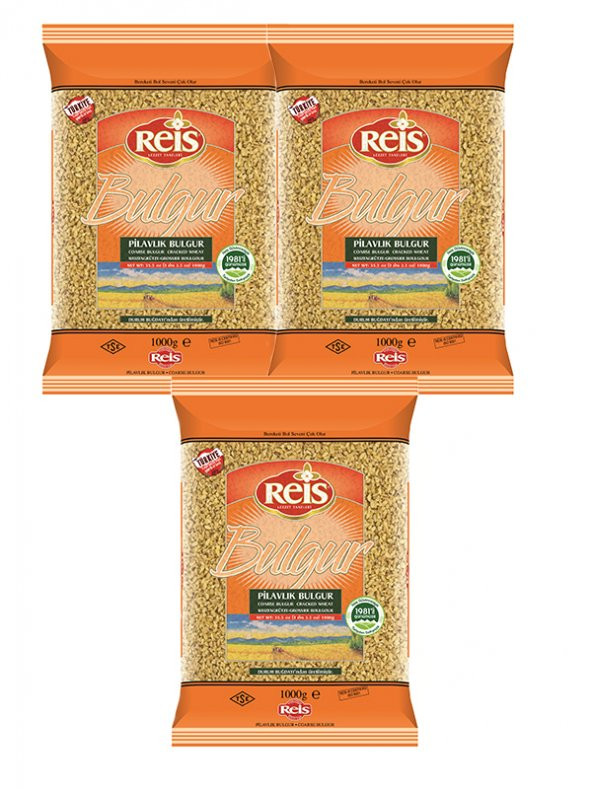 PİLAVLIK BULGUR, 3x1 kg ürün görseli 1