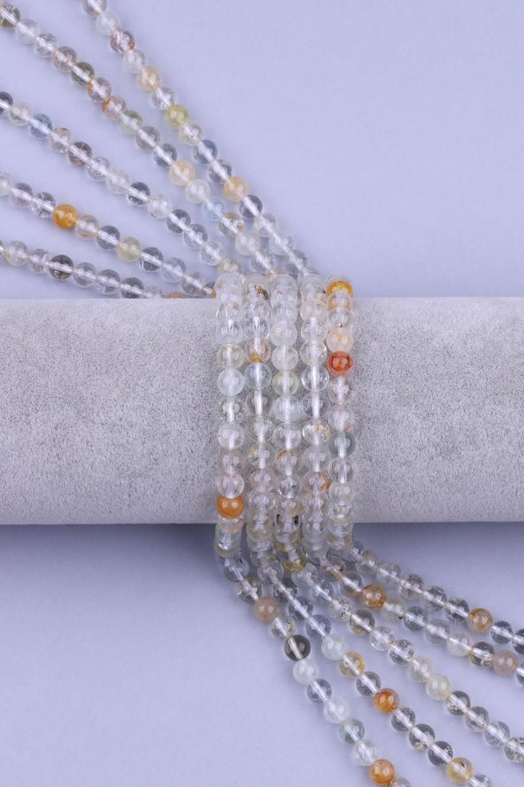 Topaz (AB Kalite ) Doğal Taş Dizi 6 mm Küre Kesim ürün görseli 1