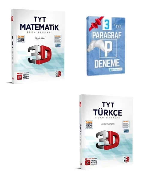 TYT Matematik ve Türkçe Soru Bankası Seti ürün görseli 1