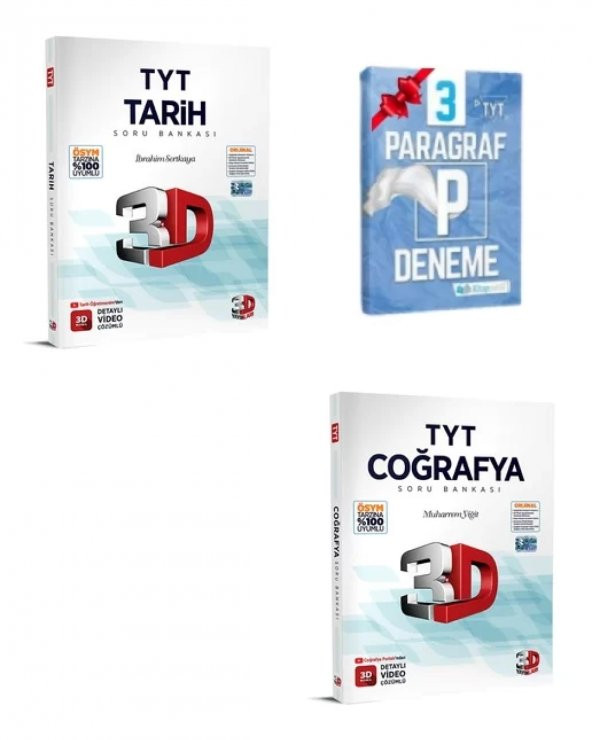 TYT Tarih Coğrafya Soru Bankası Set ürün görseli 1