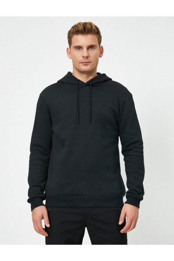 Erkek Sarı Sweatshirt 1KAM75593LK - Resim 8