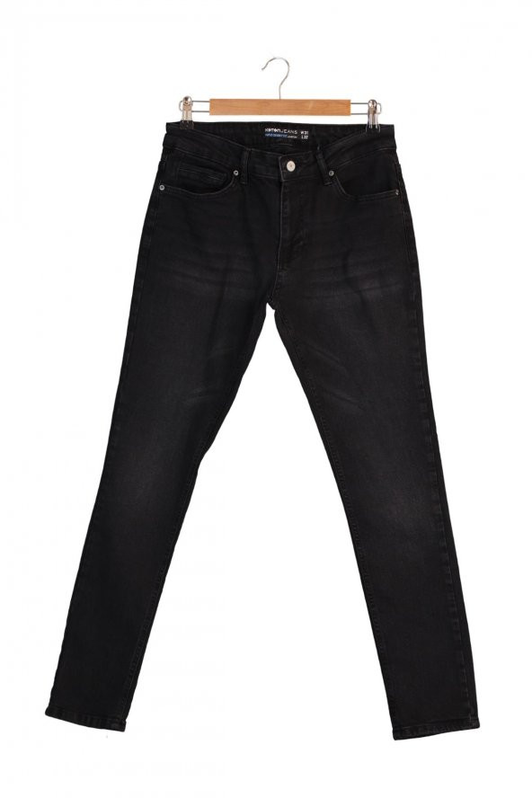 KOTON Erkek Siyah Jeans 1YAM43533MD - Resim 2