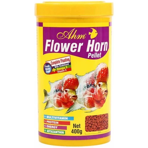 Ahm Flower Horn Pellet 1000 Ml  Skt:10/2027 ürün görseli 1