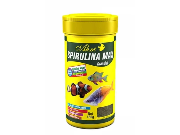 Ahm Spirulina Max Granulat 250 Ml  Skt:01/2029 ürün görseli 1