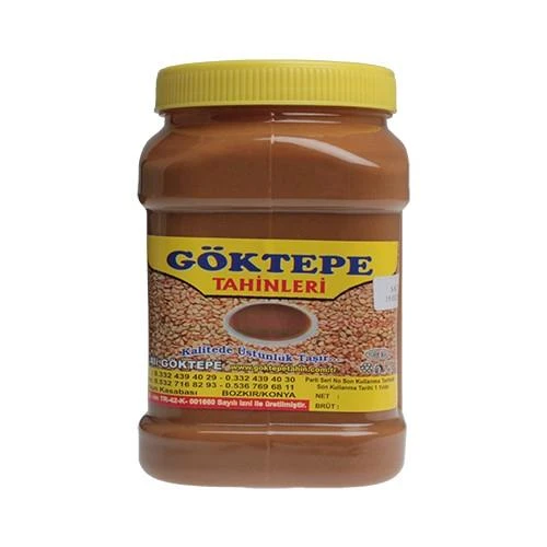 Göktepe Kepekli Bozkır Tahin Plastik Kutu 935gr ürün görseli 1