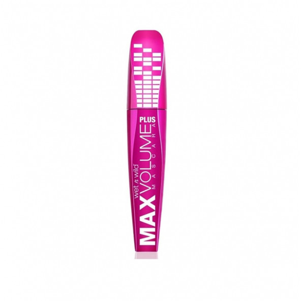 wet n wild Max Volume Plus Maskara Amp'd Black - Resim 2