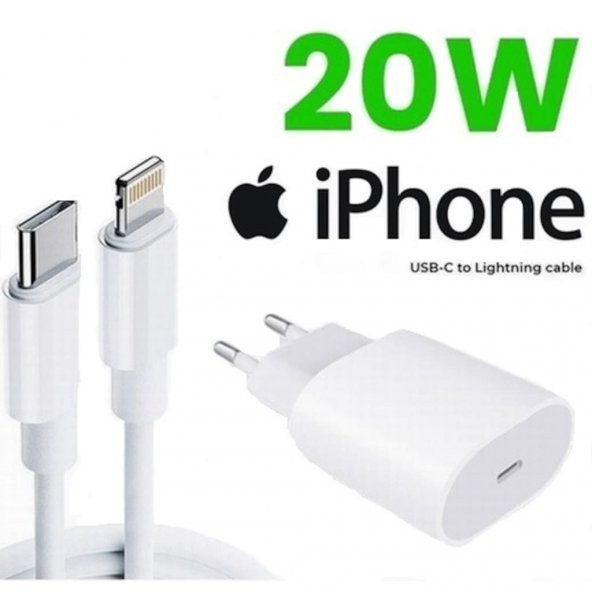 Orjinal Apple Iphone 11 20W Hızlı Şarj Aleti Seti Usb-C (542146283) ürün görseli 1