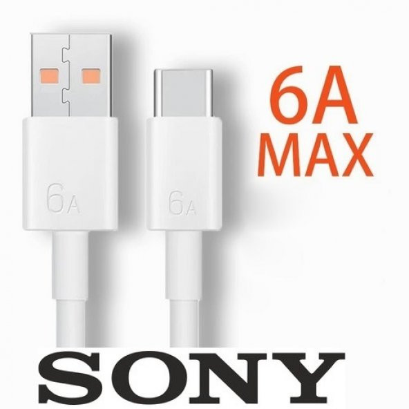 Orjinal Sony 6A Type C Hızlı Data Ve Şarj Kablosu 1Metre ürün görseli 1