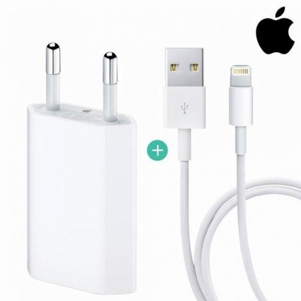 Orijinal Apple Iphone 6S Usb 5W Şarj Cihaz Ve Kablosu 1Metre ürün görseli 1