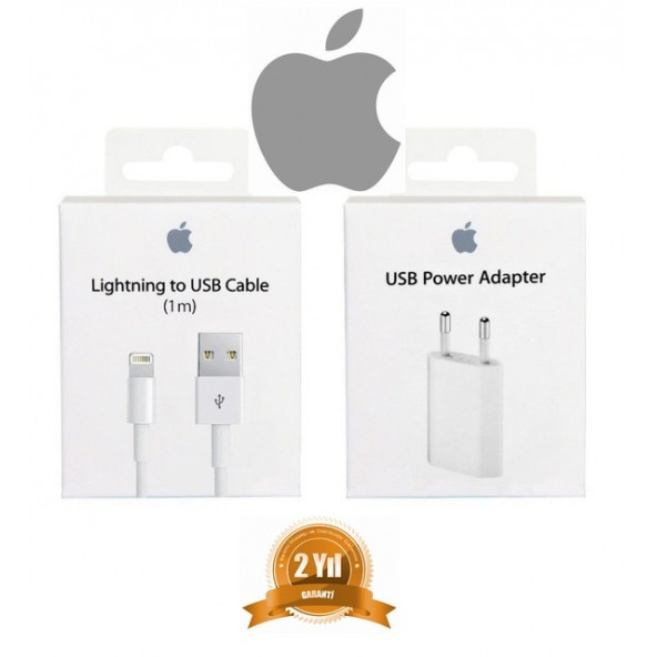 Orjinal Apple Watch Series 5 Usb 5W Şarj Cihaz Ve Kablosu 1Metre Kablo ürün görseli 1