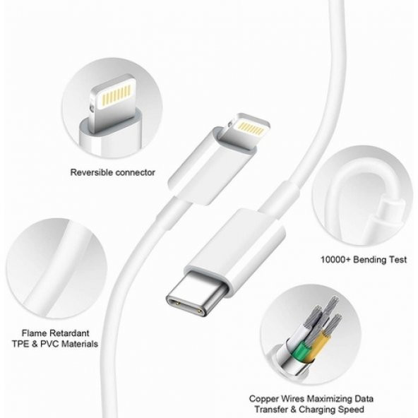 PTTAVM: Orjinal Apple Airpods Max Usb-C Lightning Kablosu Mqgj2Zm
