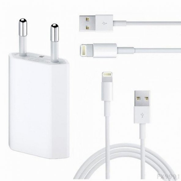 Orjinal Apple Iphone 13 Mini Usb 5W Şarj Cihaz Ve Kablosu 1Metre Kablo ürün görseli 1