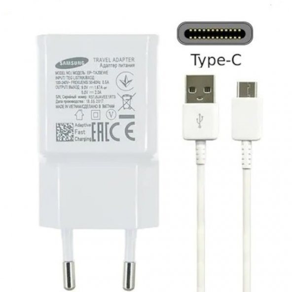 Orijinal Samsung S8 Plus Type-C 2A Hızlı Şarj Cihazı Ep-Ta20Ebe (534864633) ürün görseli 1