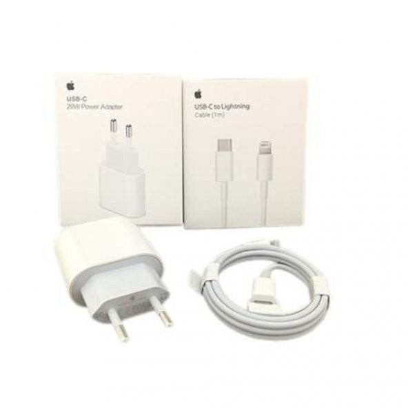 Orjinal Apple Iphone 12 Pro Max 20W Hızlı Şarj Aleti Seti Usb-C (534786756) ürün görseli 1