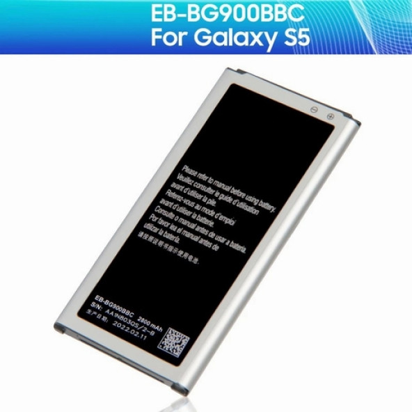 Samsung Galaxy S5 EB-BG900BBE 2800 mAh Batarya Pil  G900S  G900I G900L G900H ürün görseli 1