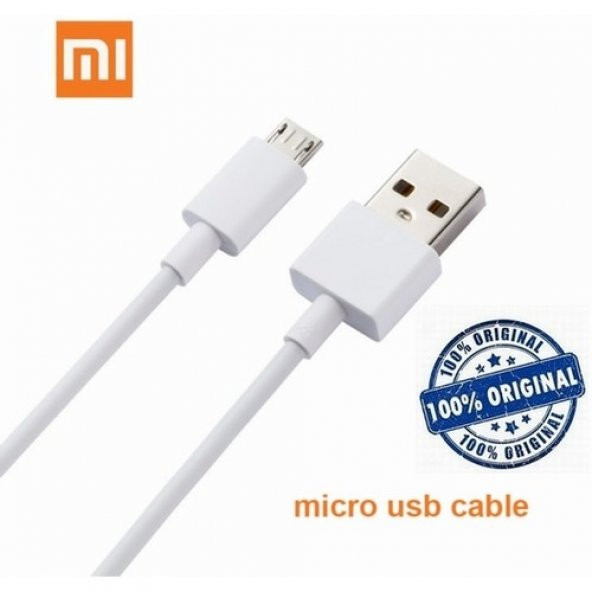 Orjinal Xiaomi Micro Usb Kablo 5A Usb Şarj Ve Data Kablosu 1M ürün görseli 1