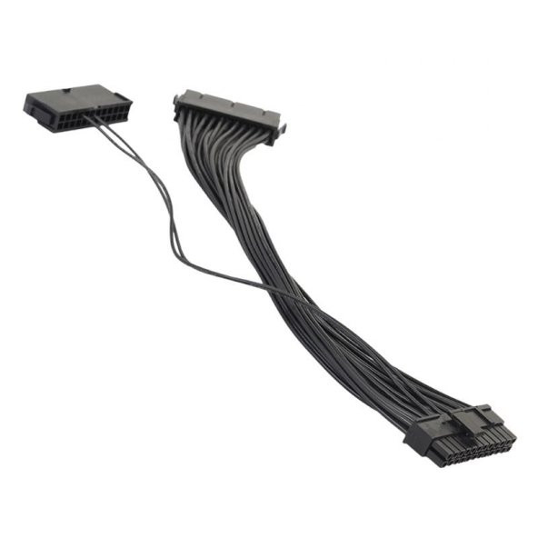 30Cm 18Awg Psu Güç Kaynağı 24 Pin Atx Anakart Adaptör Kablosu Btc ürün görseli 1