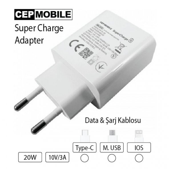 Cep Mobile Süper Şarj (495087558) ürün görseli 1