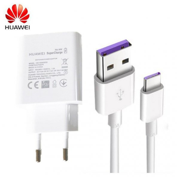 Huawei Super Charge Hızlı Şarj Cihazı (Ithalat Garantili) C-Type ürün görseli 1