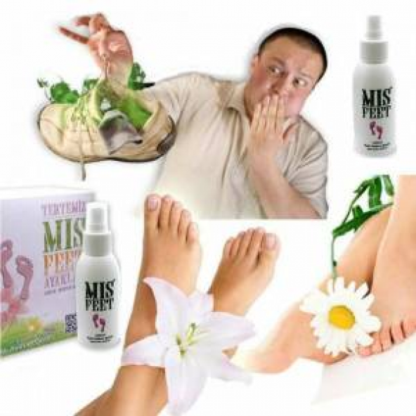 Mis Feet Ayak Bakım Spreyi Ayak Koku Giderici 100 ML ürün görseli 1