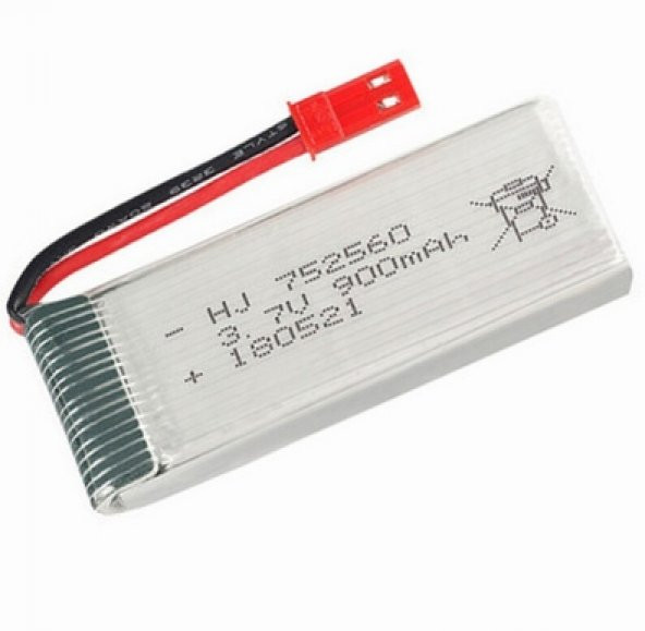 3.7v 900mah Lipo Pil 8807 8807w A6 A6w M68 Rc Drone ürün görseli 1
