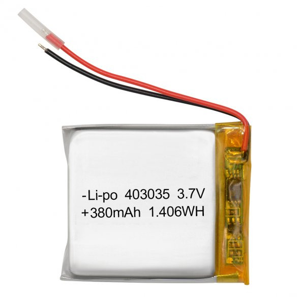 Drone - Helikopter Pili 3.7v 380mah Şarjlı Li-polimer Batarya ürün görseli 1