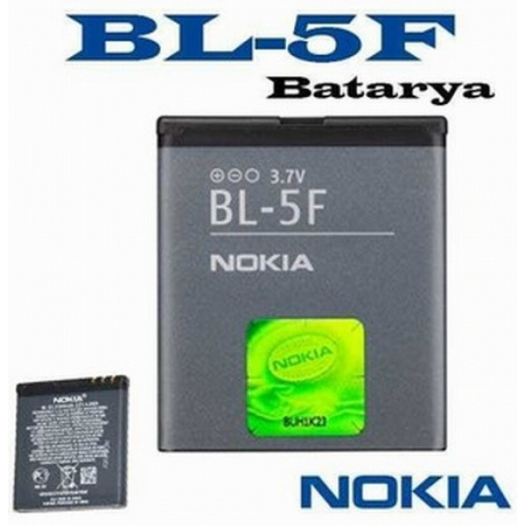Pil BL-5F Nokia için 950mAh N72 N78 N95 N93i E65  6210 6210S ürün görseli 1