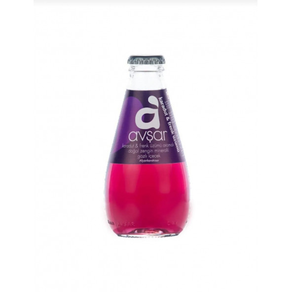 Avşar Soda Karadut&Frenk Üzümü 200 ml 6 LI ürün görseli 1