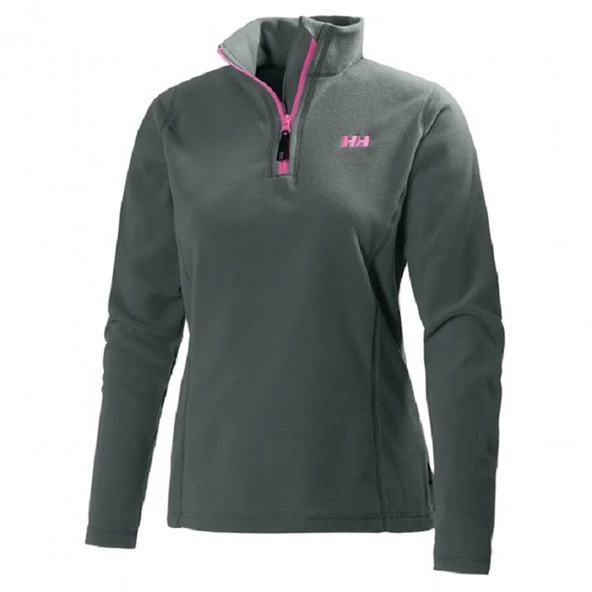 Helly Hansen HH SLOPE Kadın Yarım Fermuar Polar Ebony HH15001 HHA983 ürün görseli 1