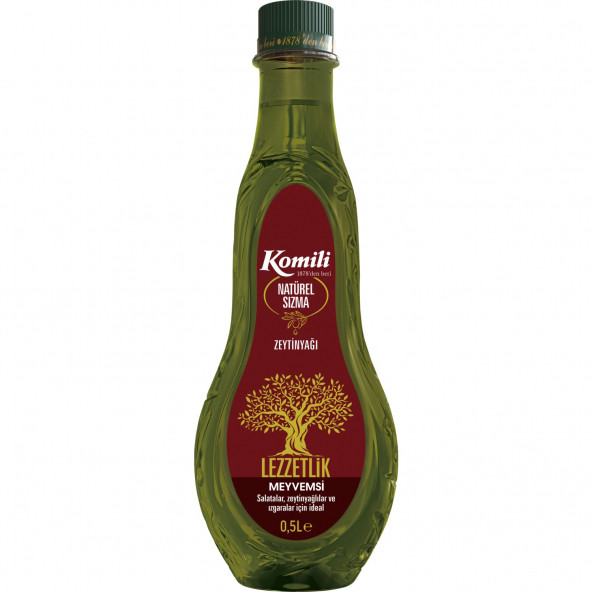 KOMİLİ NATUREL SIZMA ZEYTİNYAĞI 500 ürün görseli 1