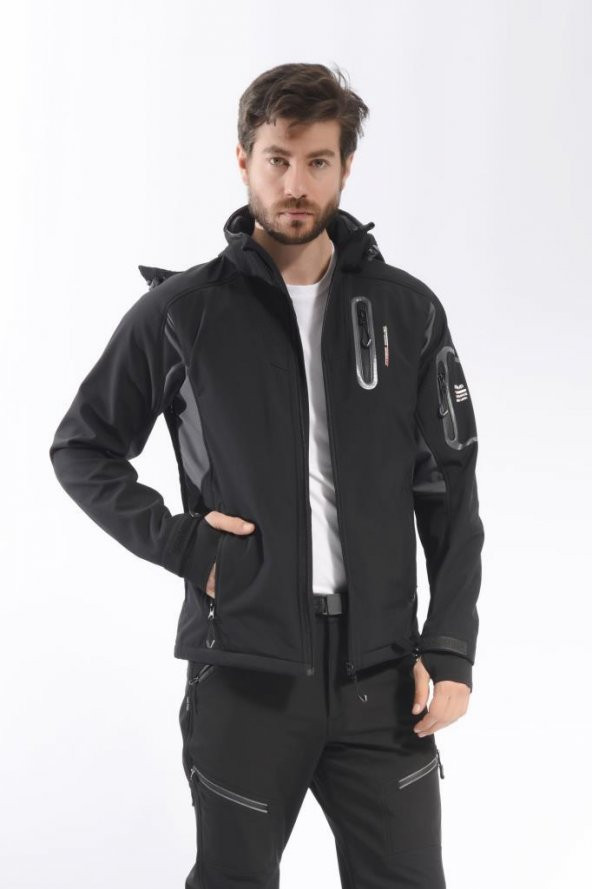 Freecamp Eagle Softshell Erkek Ceket - Resim 9