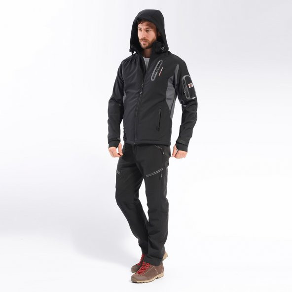 Freecamp Eagle Softshell Erkek Ceket - Resim 2
