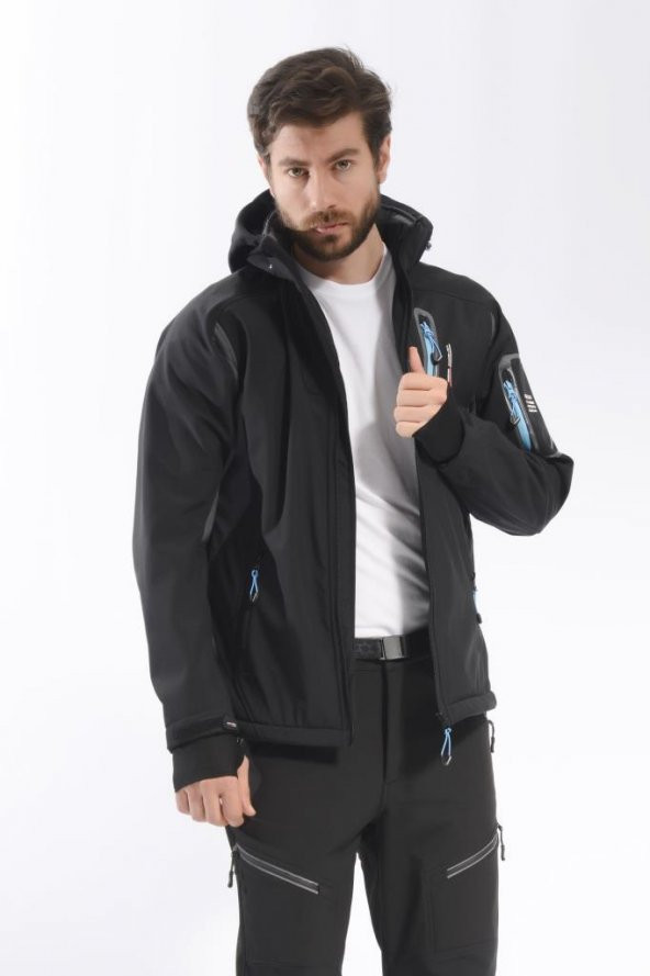Freecamp Eagle Softshell Erkek Ceket - Resim 3