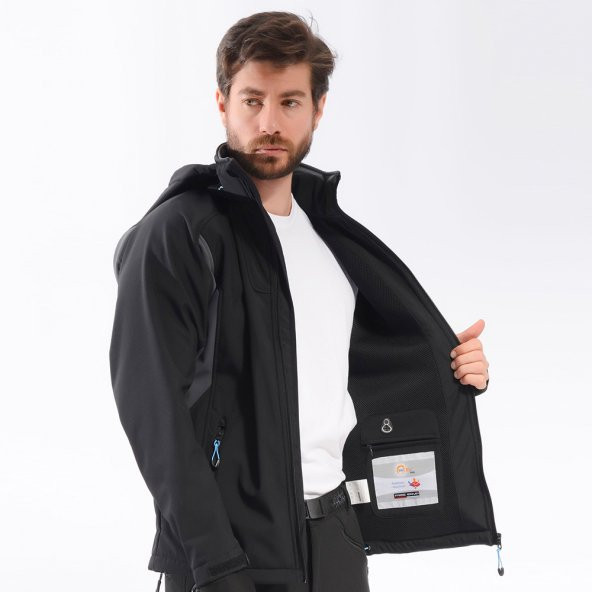 Freecamp Eagle Softshell Erkek Ceket - Resim 4