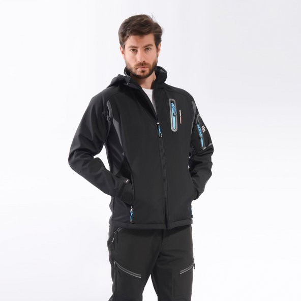 Freecamp Eagle Softshell Erkek Ceket - Resim 5