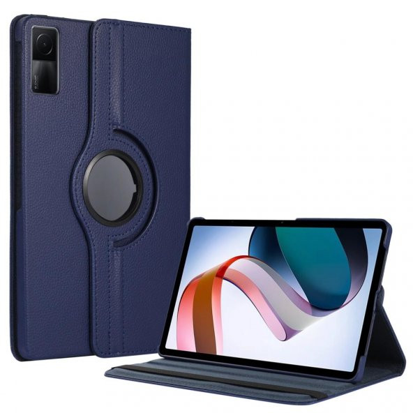 Xiaomi Redmi Pad 10.6 İnç Dönebilen Standlı Kapaklı Kılıf ürün görseli 1
