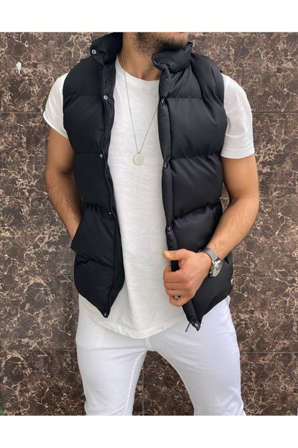 CEP DETAYLI TASARIM MODEL ŞİŞME YELEK ürün görseli 1