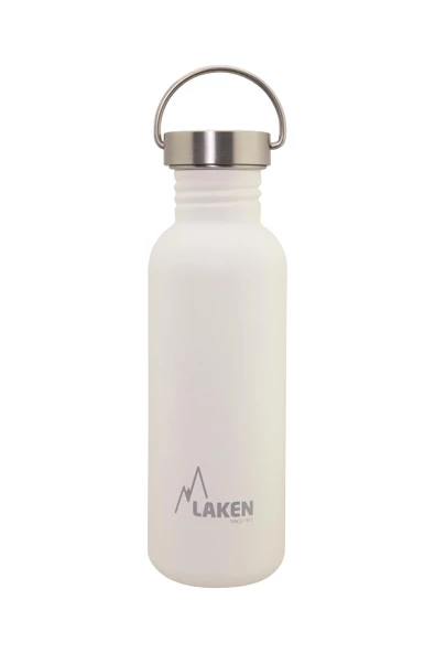 Laken Çelik 18/8 Vintage Basic Şişe 0,75L - Beyaz LKBSH75BL ürün görseli 1