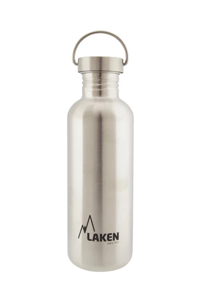 Laken Çelik 18/8 Vintage Basic Şişe 1L - Çelik LKBSH100 ürün görseli 1