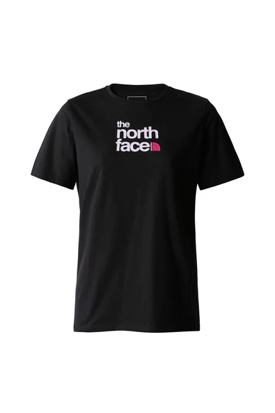 The North Face  Kadın FOUNDATION GRAPHIC - EU Tişört - Resim 2