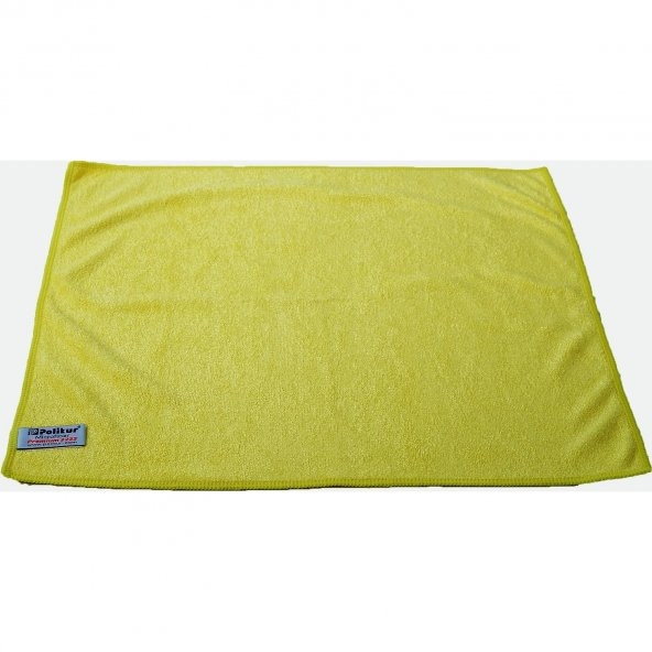 Polikur 3222 Mikrofiber Toz ve Cam Bezi 40 x 40 cm. - Sarı - 8 Adet ürün görseli 1