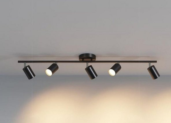 MYLİGHTS  BEŞLİ LED SPOT LED AVİZE HAREKETLİ BAŞLIK PANASONIC GÜN IŞIĞI AMPULLÜ ürün görseli 1
